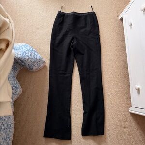 CHANEL Black Straight Leg Women's Pants
